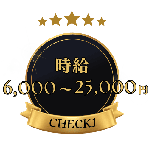 高額時給6,000～25,000円